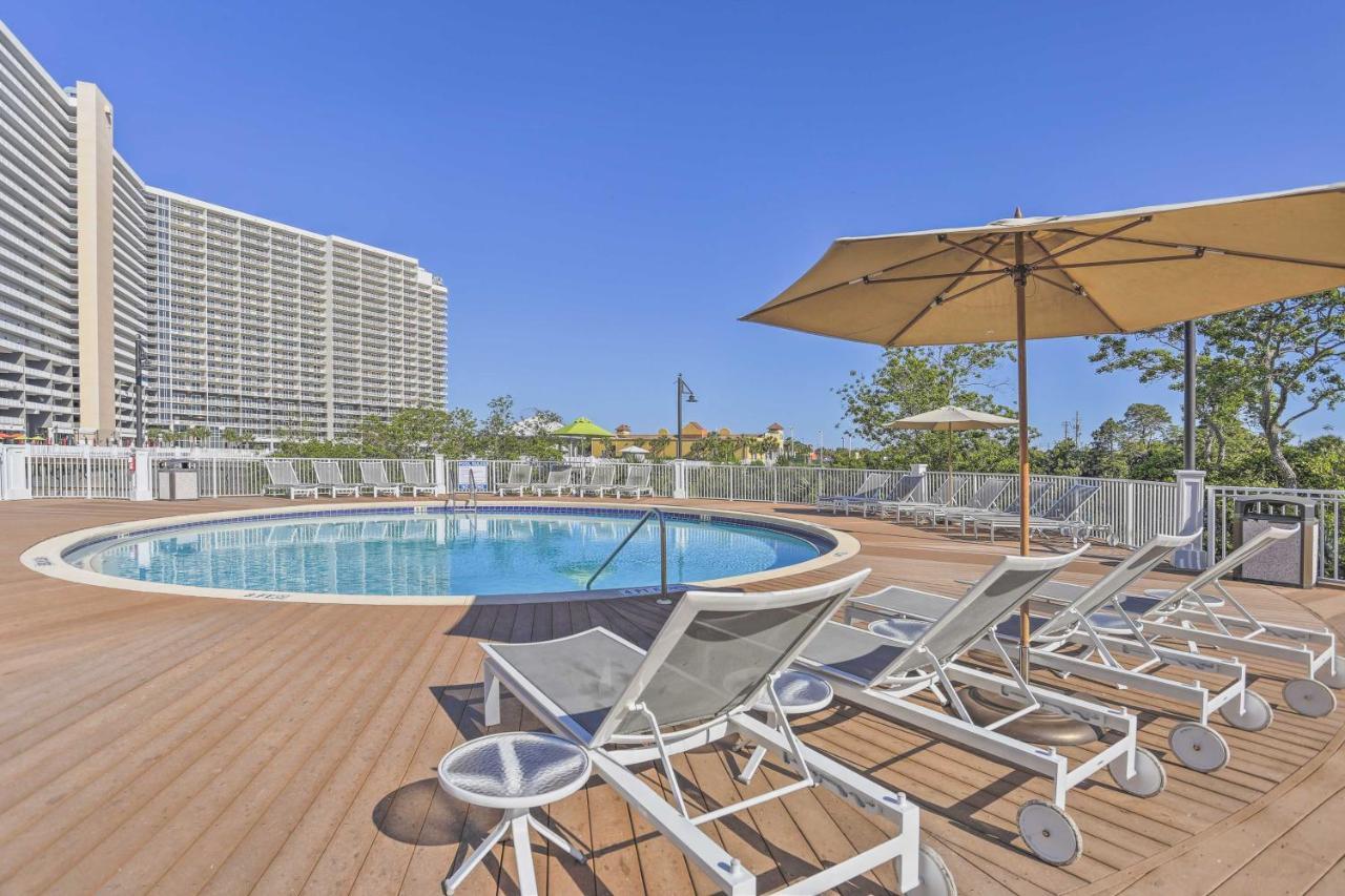 Pcb Resort Condo With Balcony Walk To Beach! Panama City Beach Exterior photo